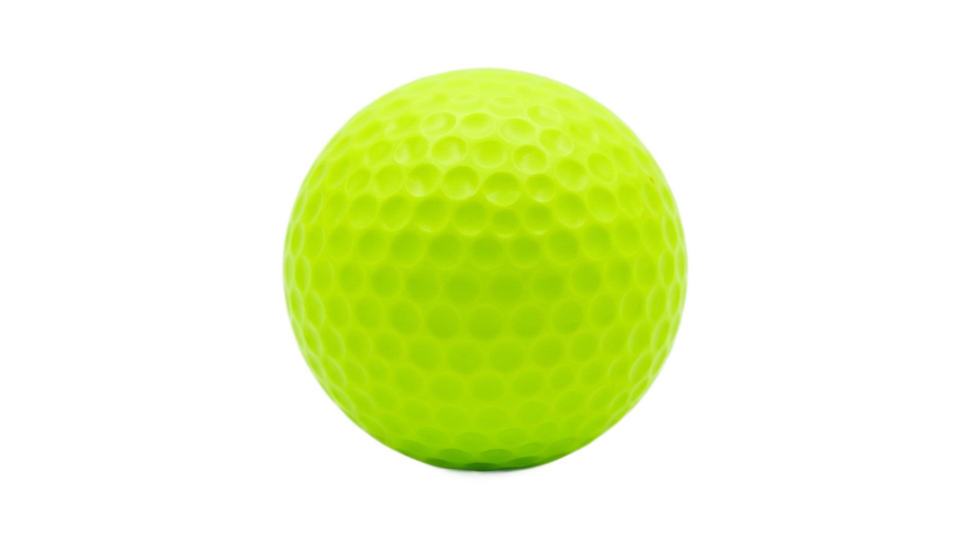 green golf ball png PNG transparent background