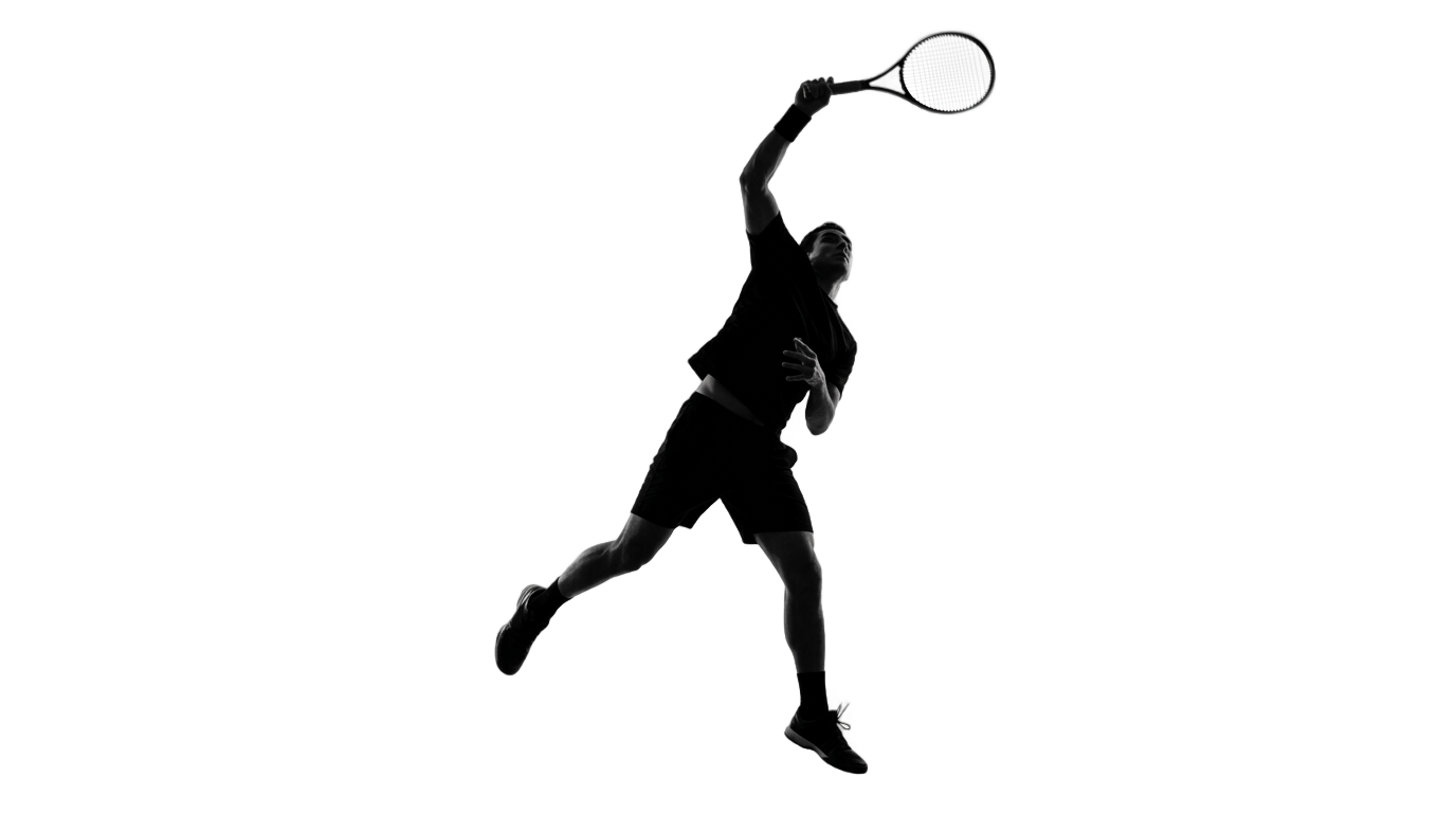 badminton silhouette png PNG transparent background