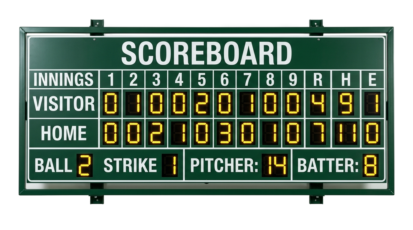 png baseball score PNG transparent background