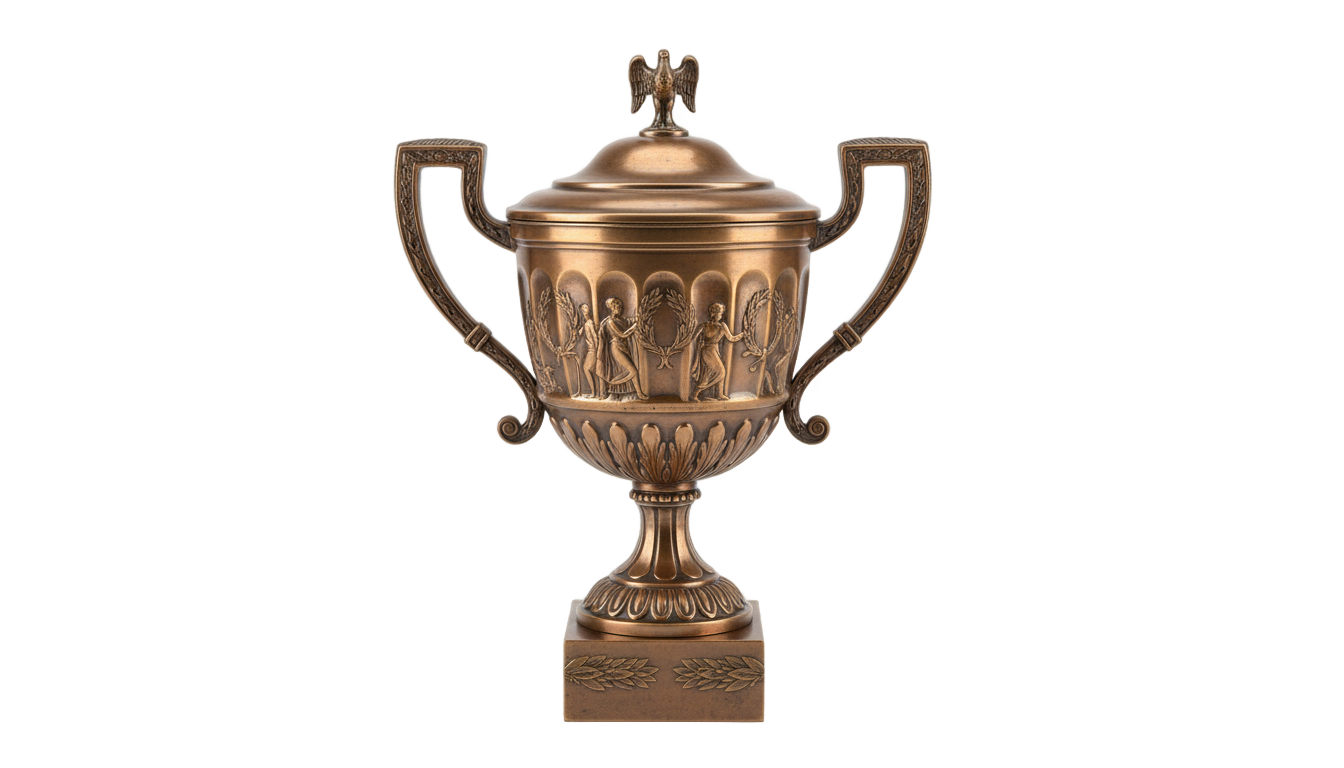 bronze trophy png PNG transparent background