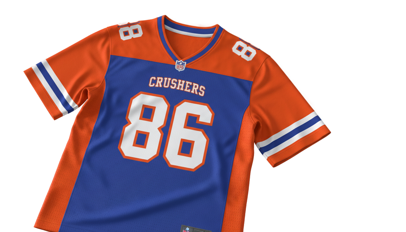 football jersey png PNG transparent background