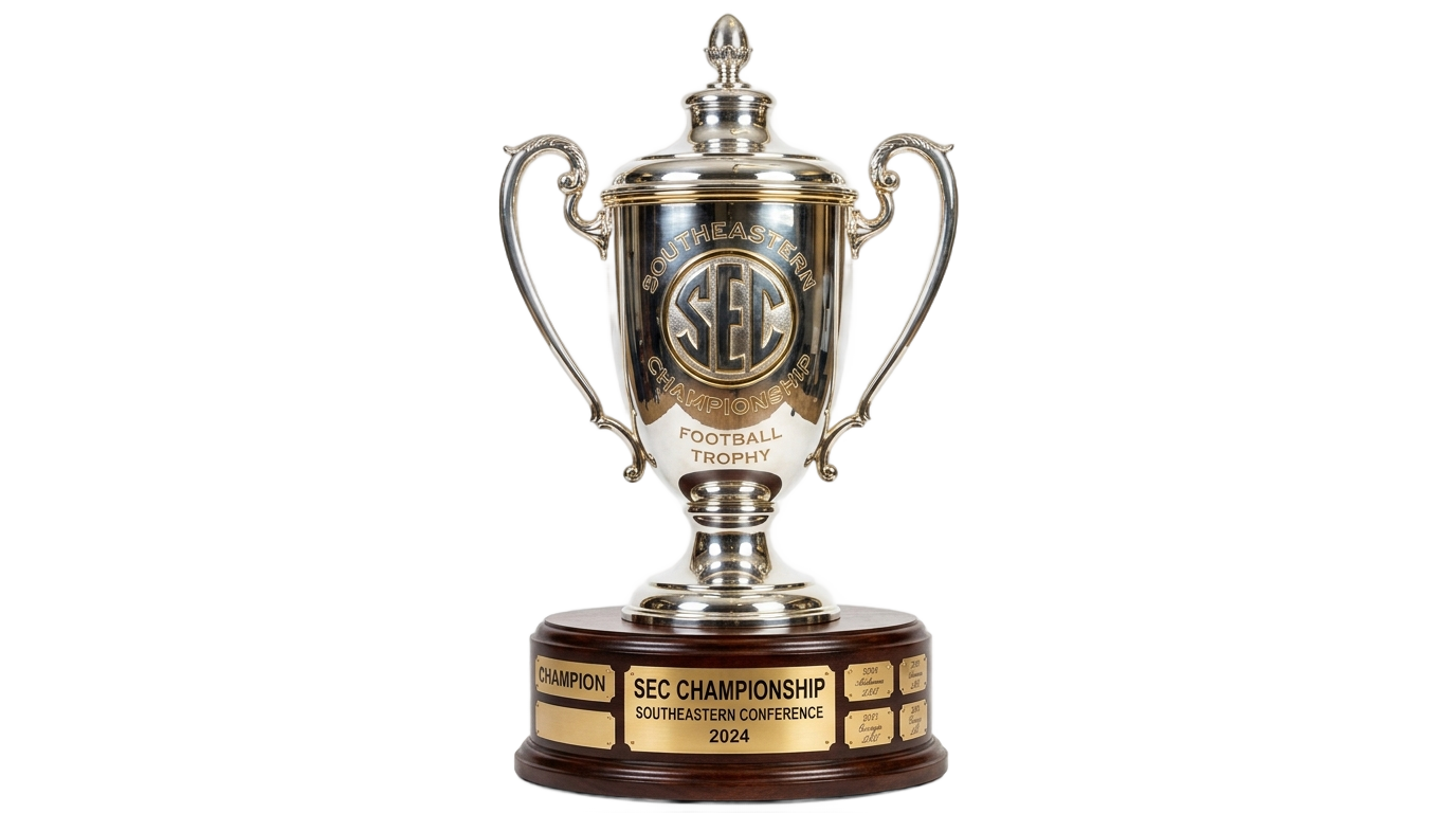 sec championship trophy png PNG transparent background