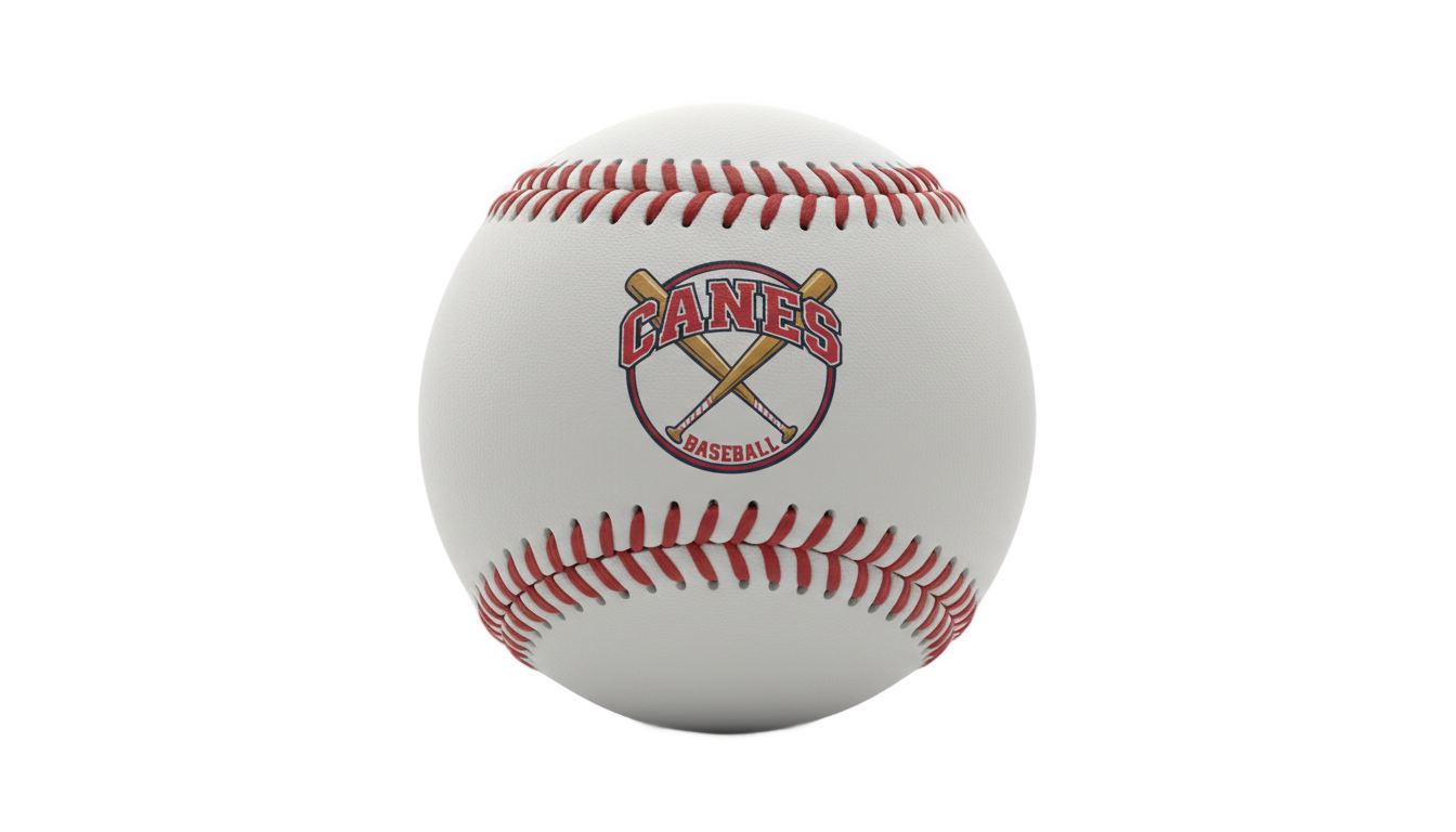 canes baseball png PNG transparent background