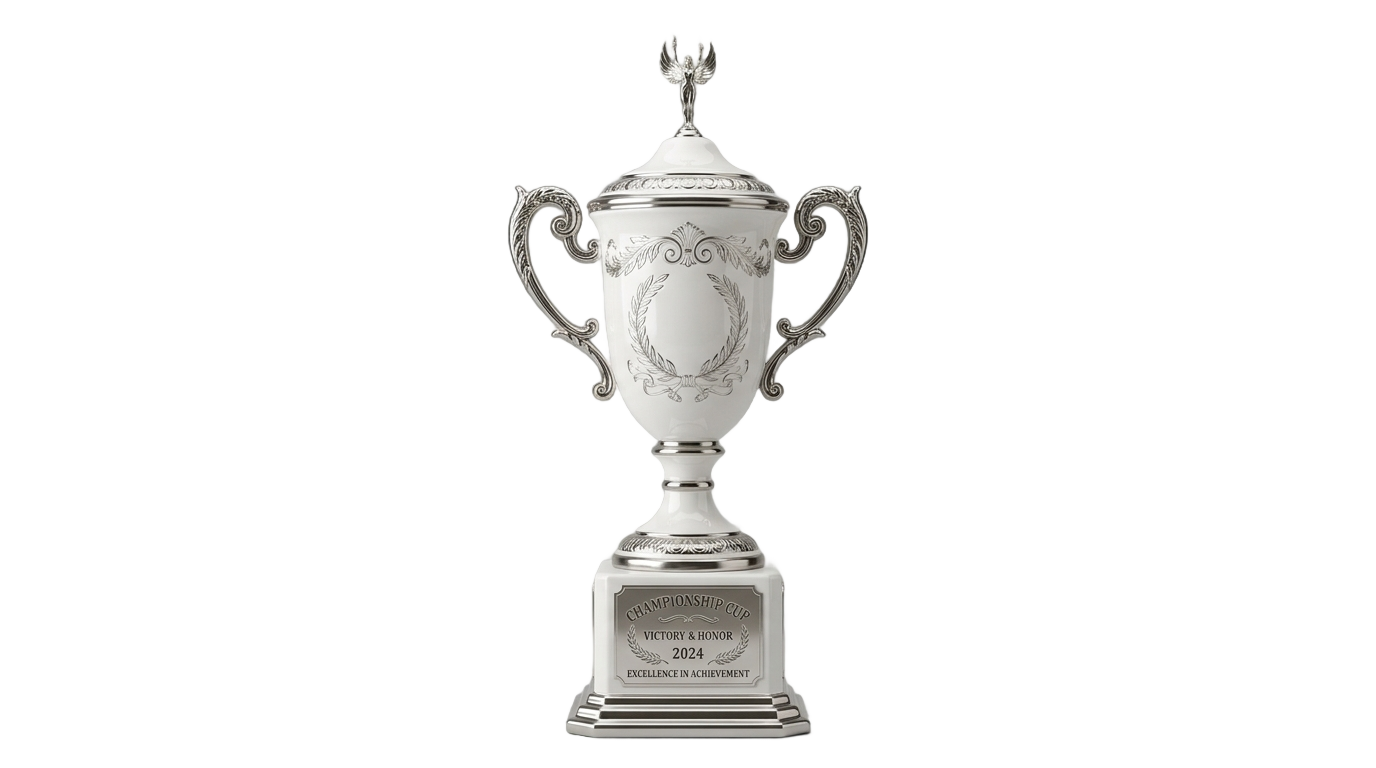 trophy png white PNG transparent background