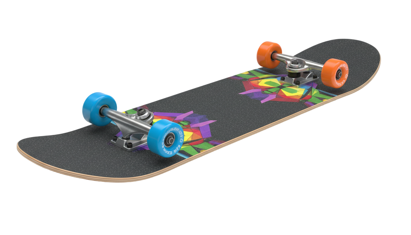 skateboard template png PNG transparent background