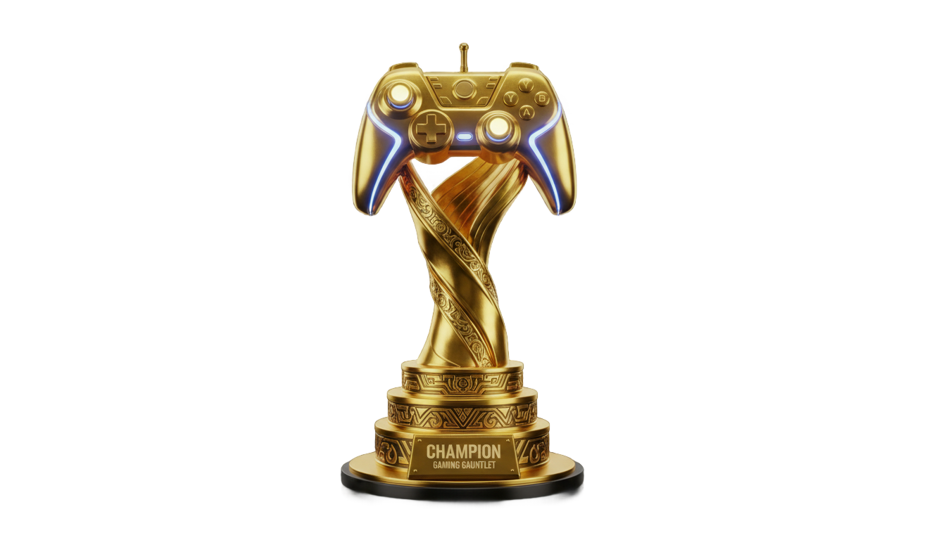game awards trophy png PNG transparent background
