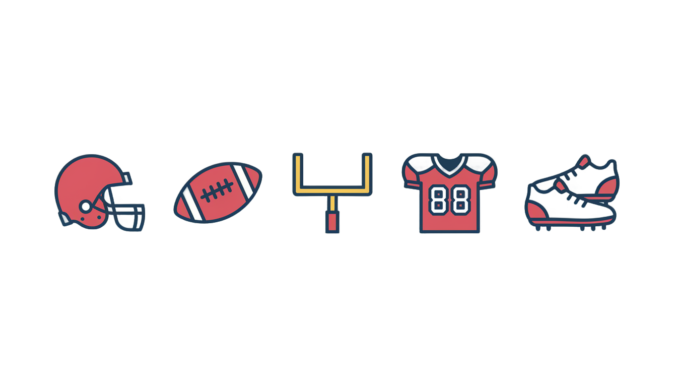 football icons png PNG transparent background