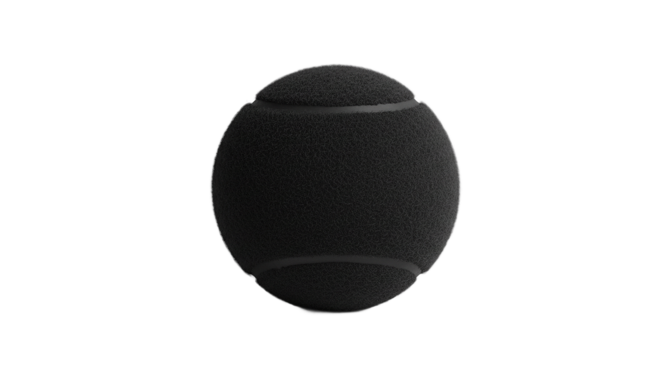 tennis ball png black PNG transparent background