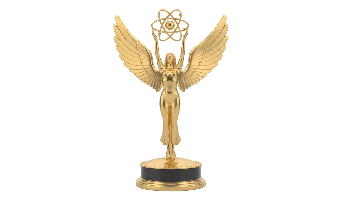 emmy trophy png PNG transparent background