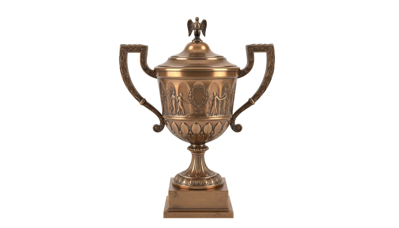 bronze trophy png PNG transparent background