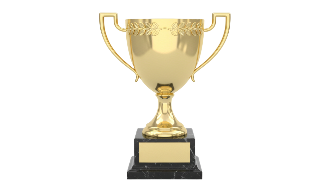 first place trophy png PNG transparent background