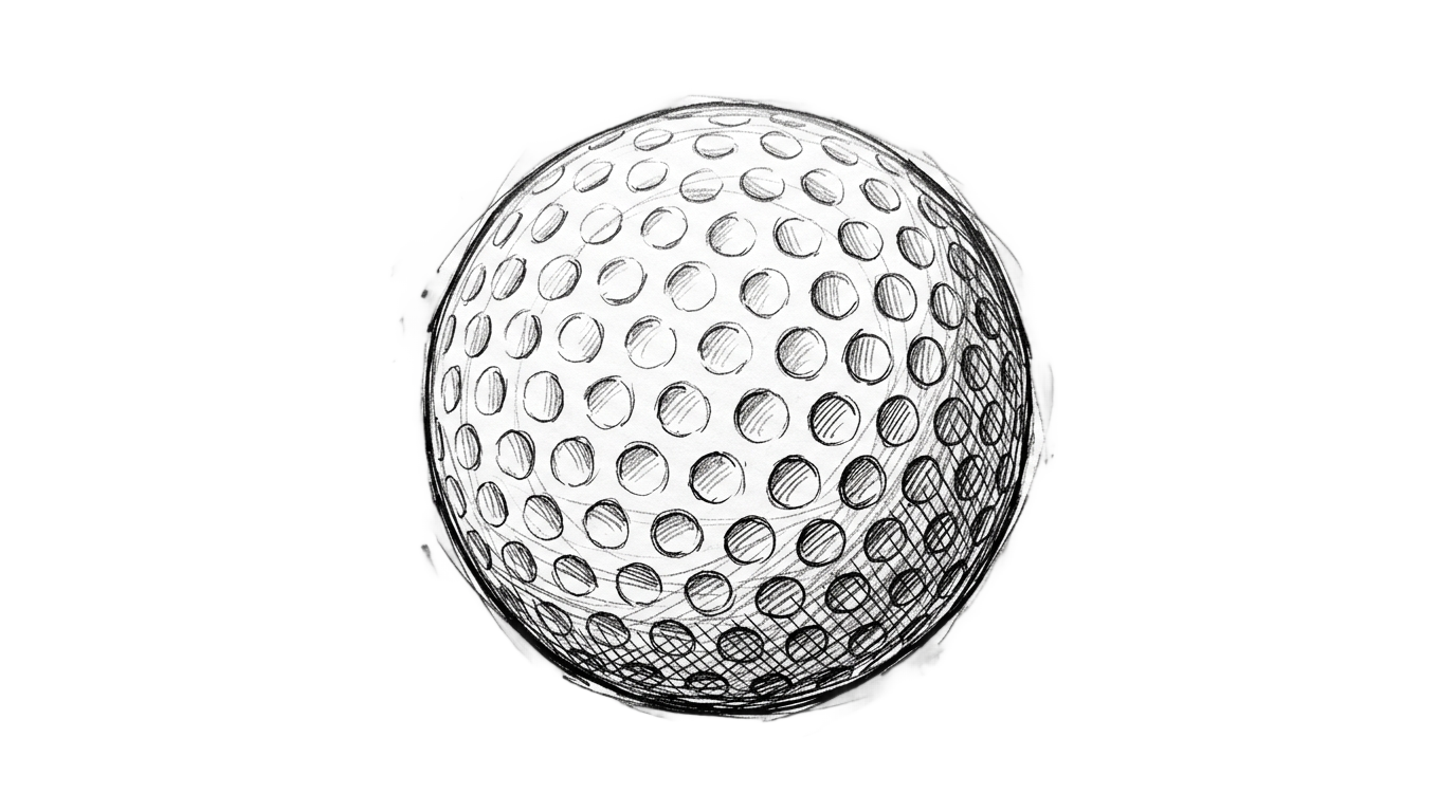 golf ball drawing png PNG transparent background