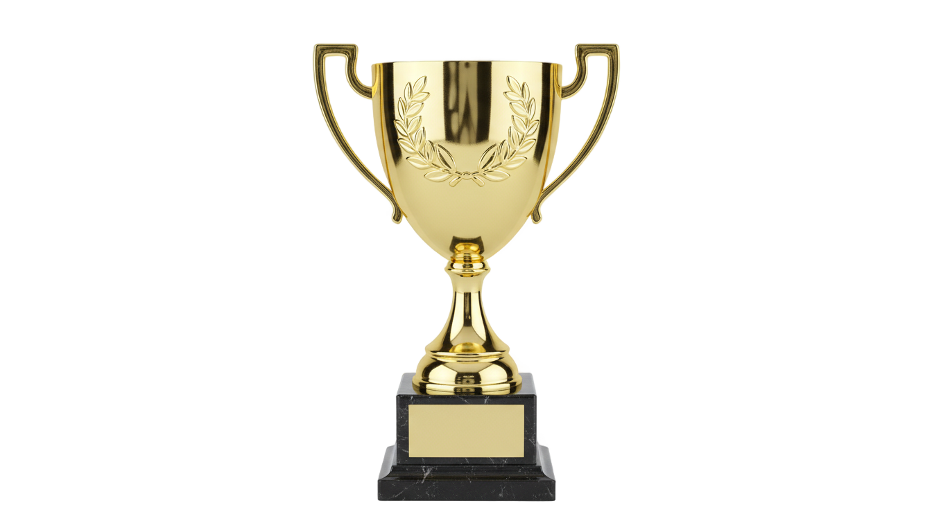 first place trophy png PNG transparent background
