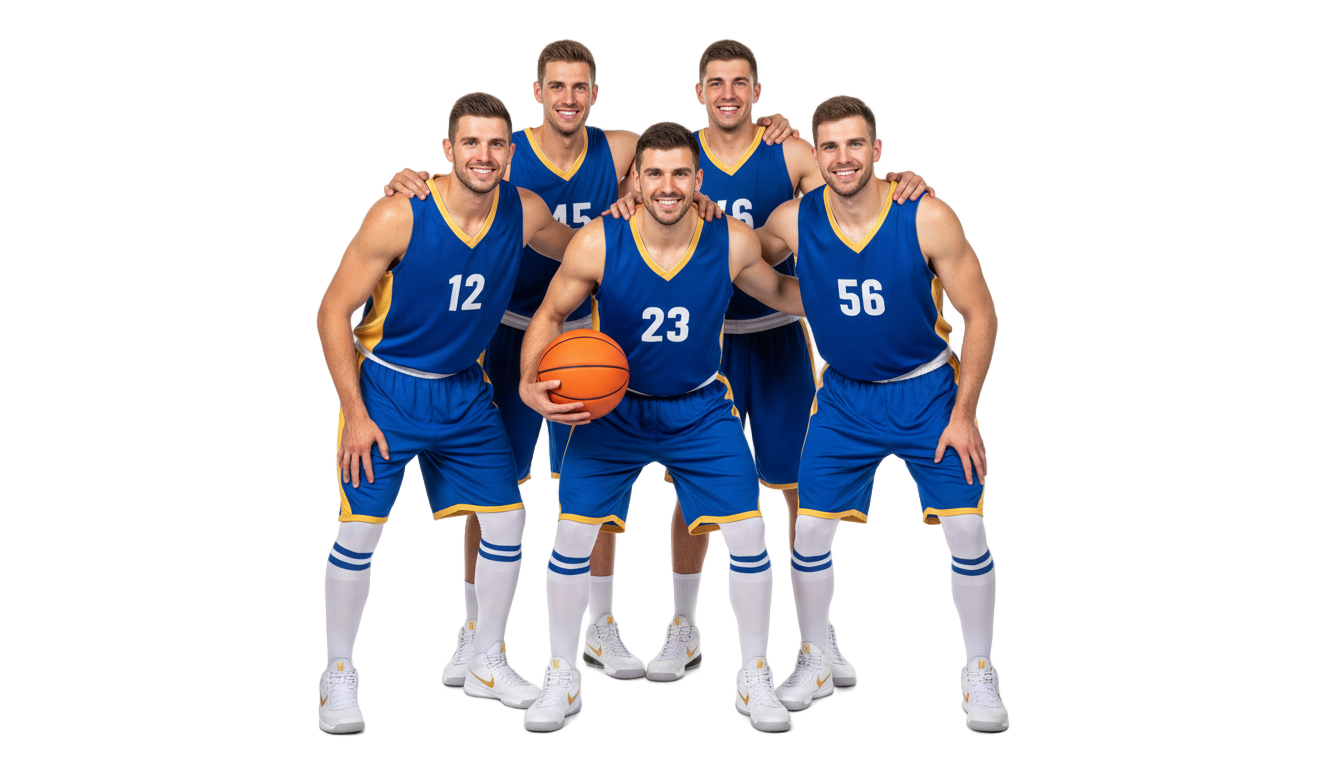 basketball team png PNG transparent background