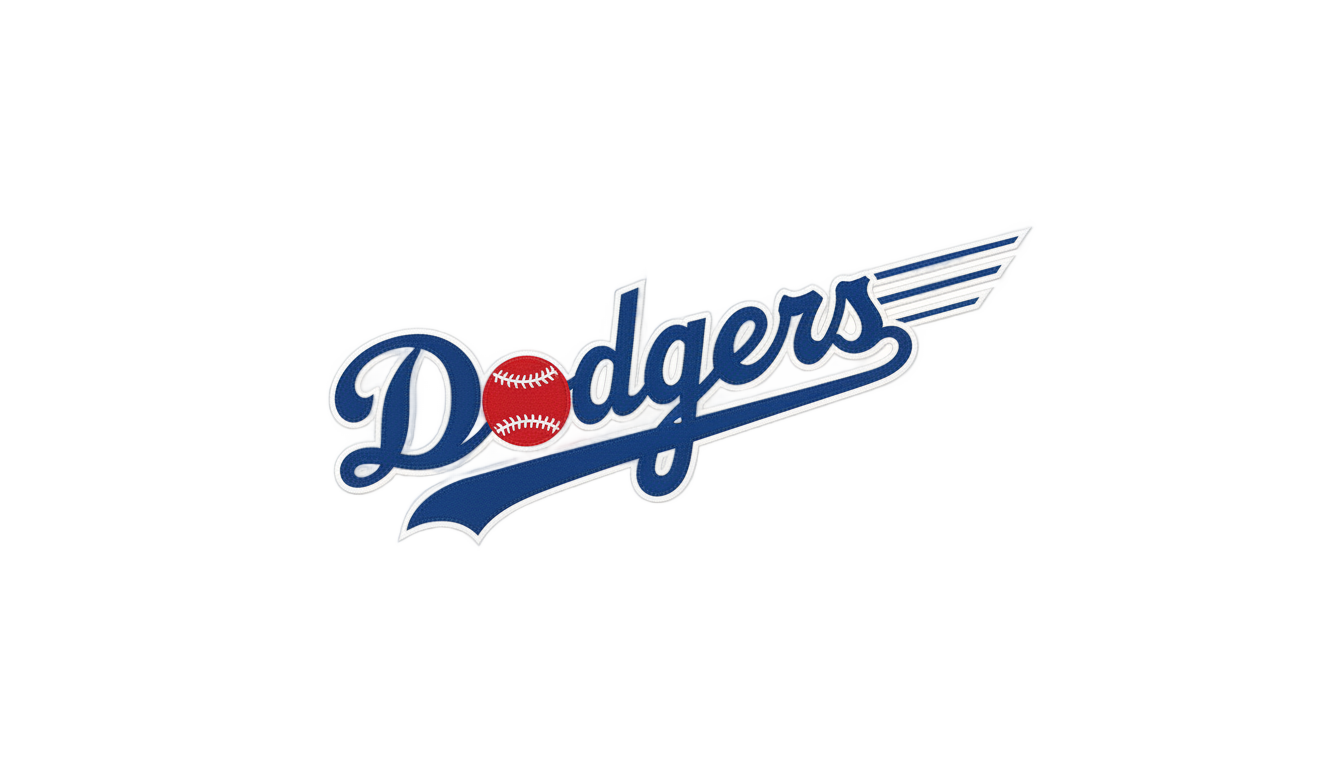baseball dodgers logo png PNG transparent background