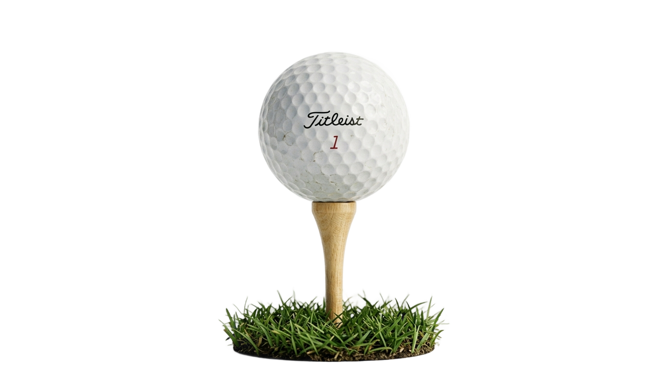 golf ball and tee png PNG transparent background