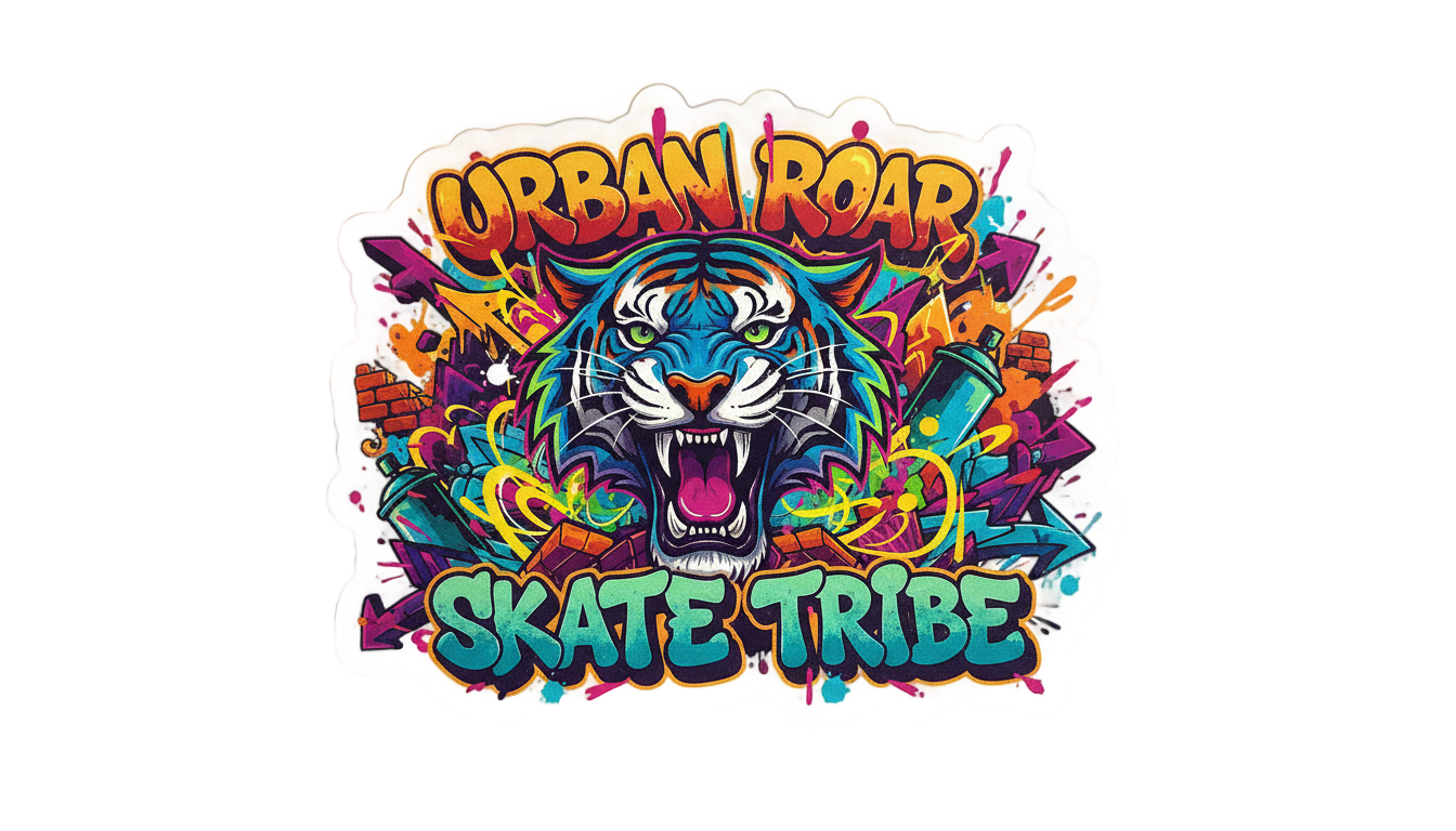 skateboard sticker png PNG transparent background