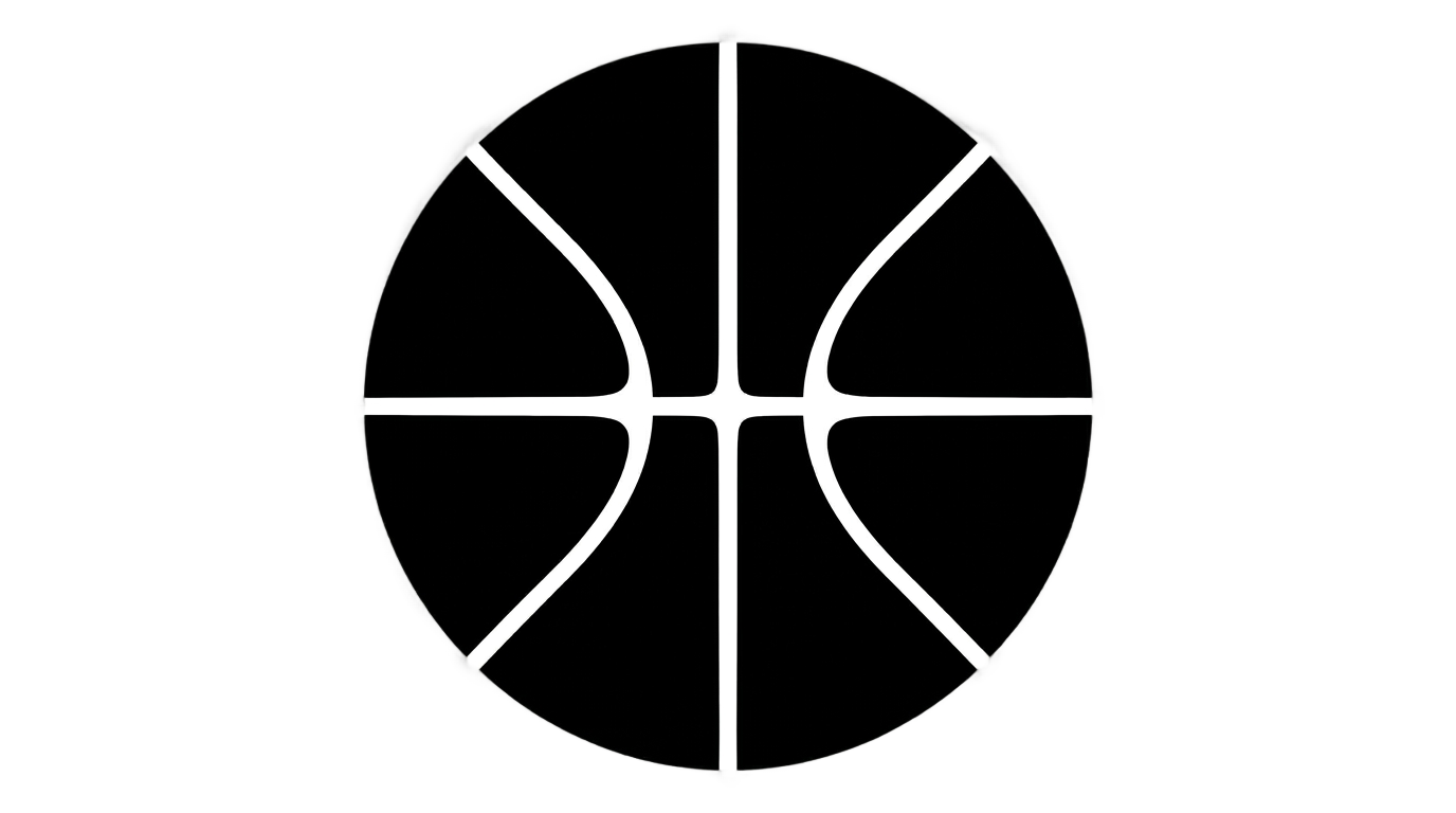 basketball ball silhouette png PNG transparent background