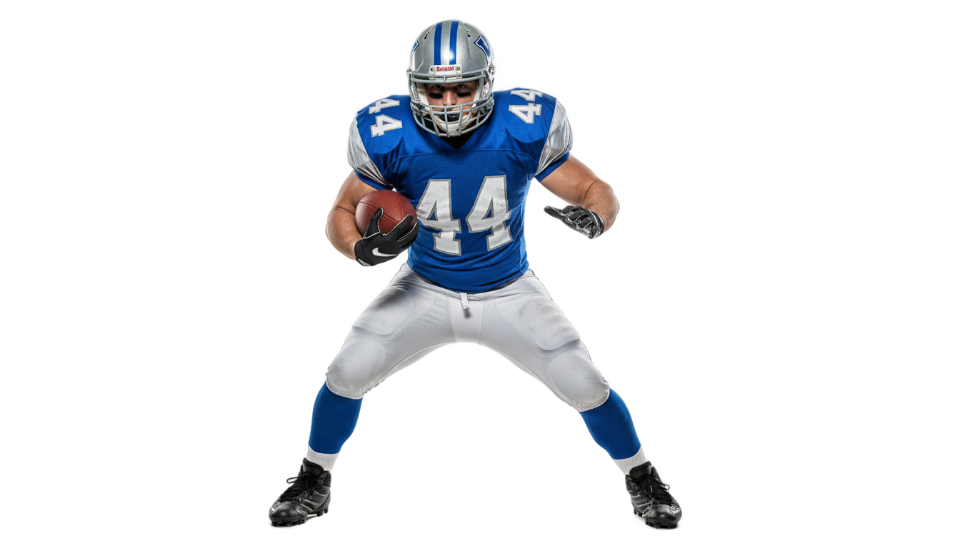 football player png PNG transparent background