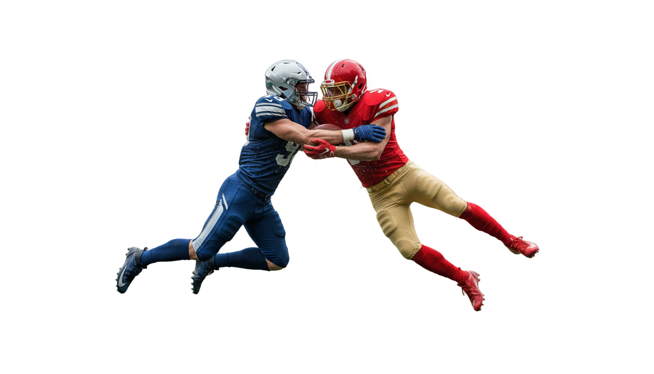 football players png PNG transparent background
