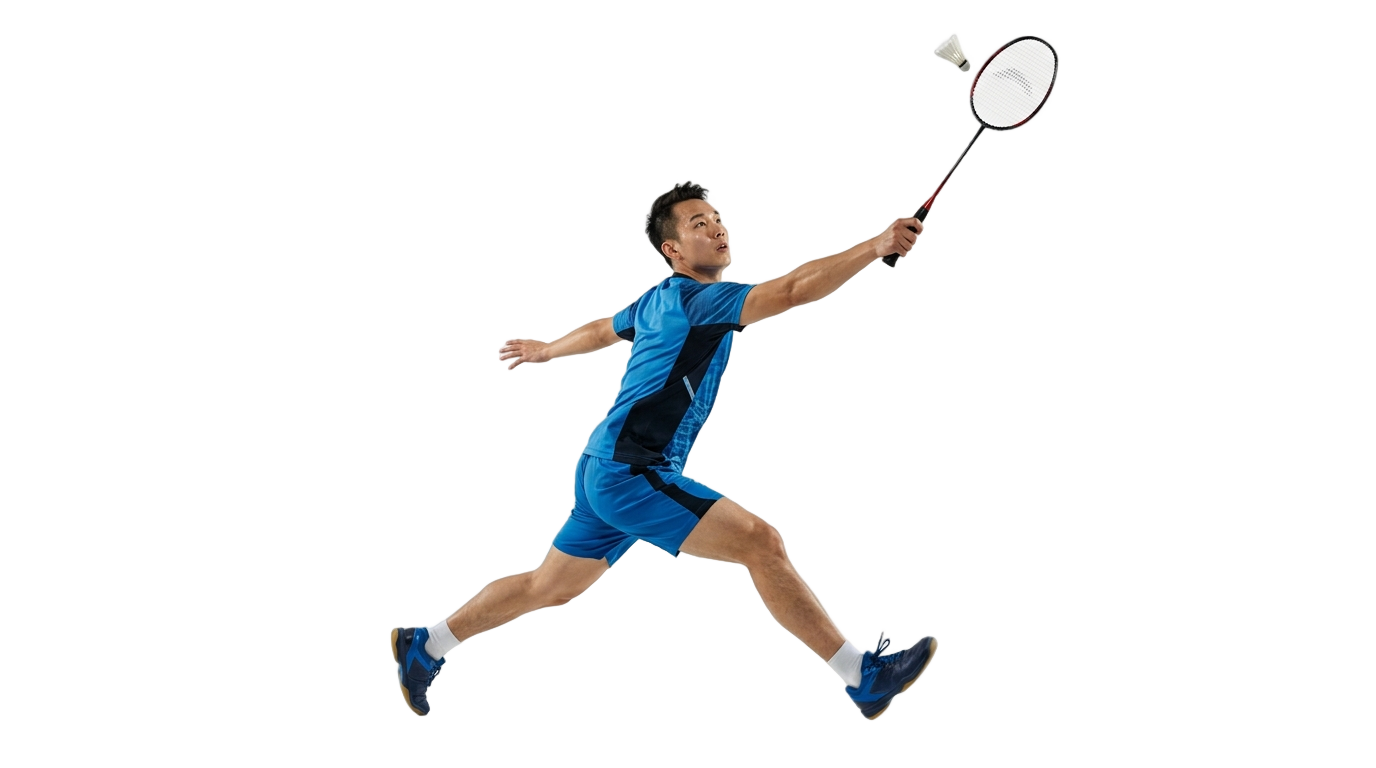 badminton player png PNG transparent background