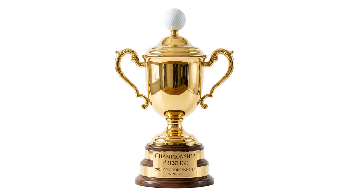 golf trophy png PNG transparent background