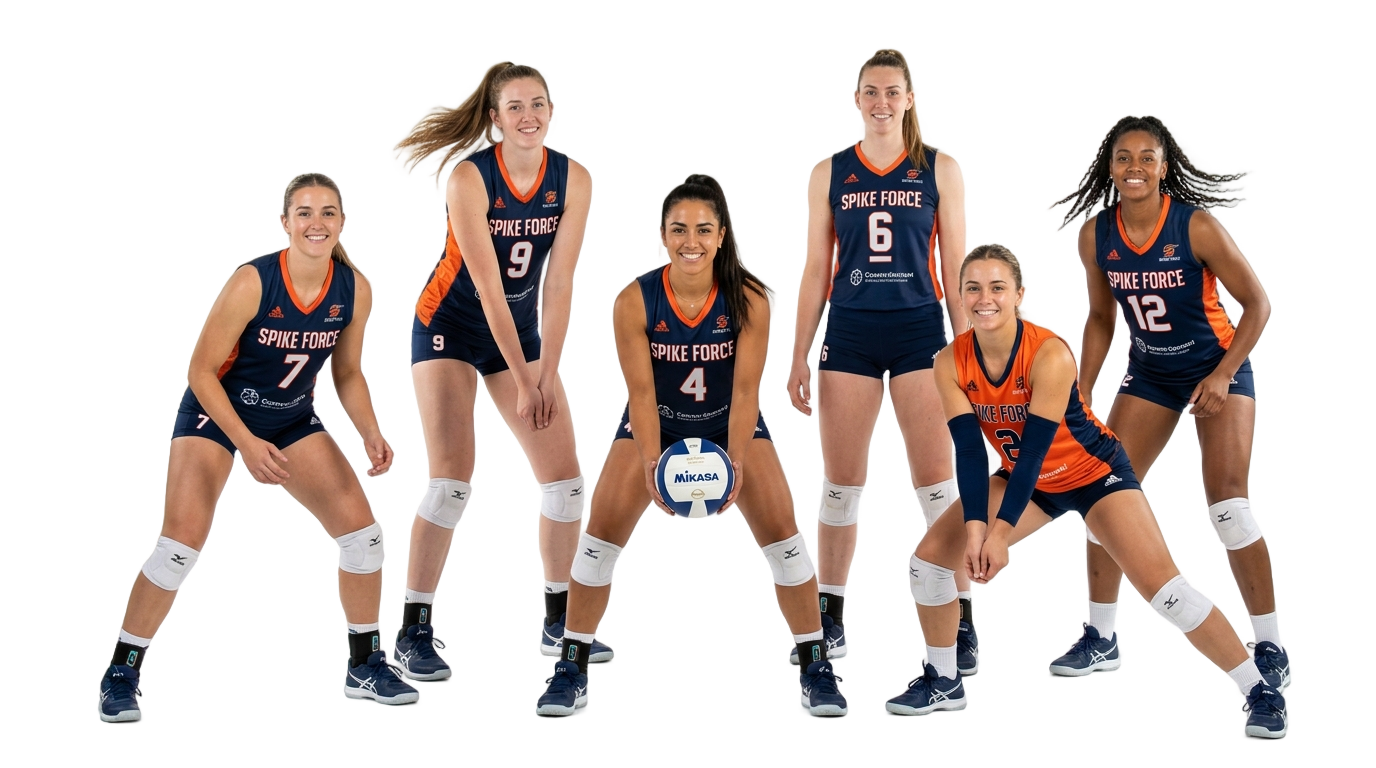 png volleyball team PNG transparent background