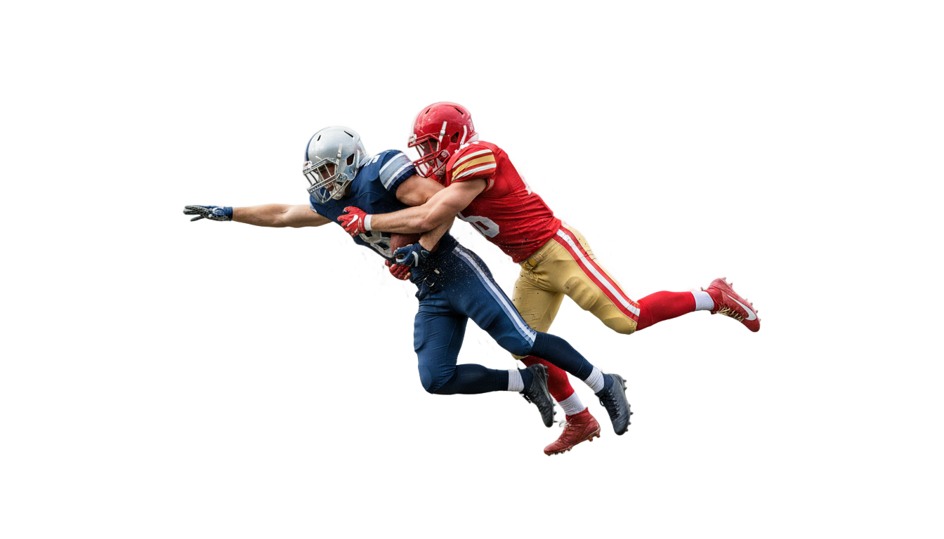 football players png PNG transparent background