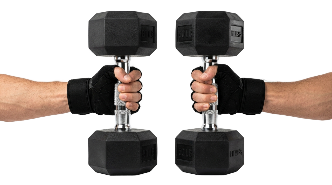 dumbbell press png PNG transparent background