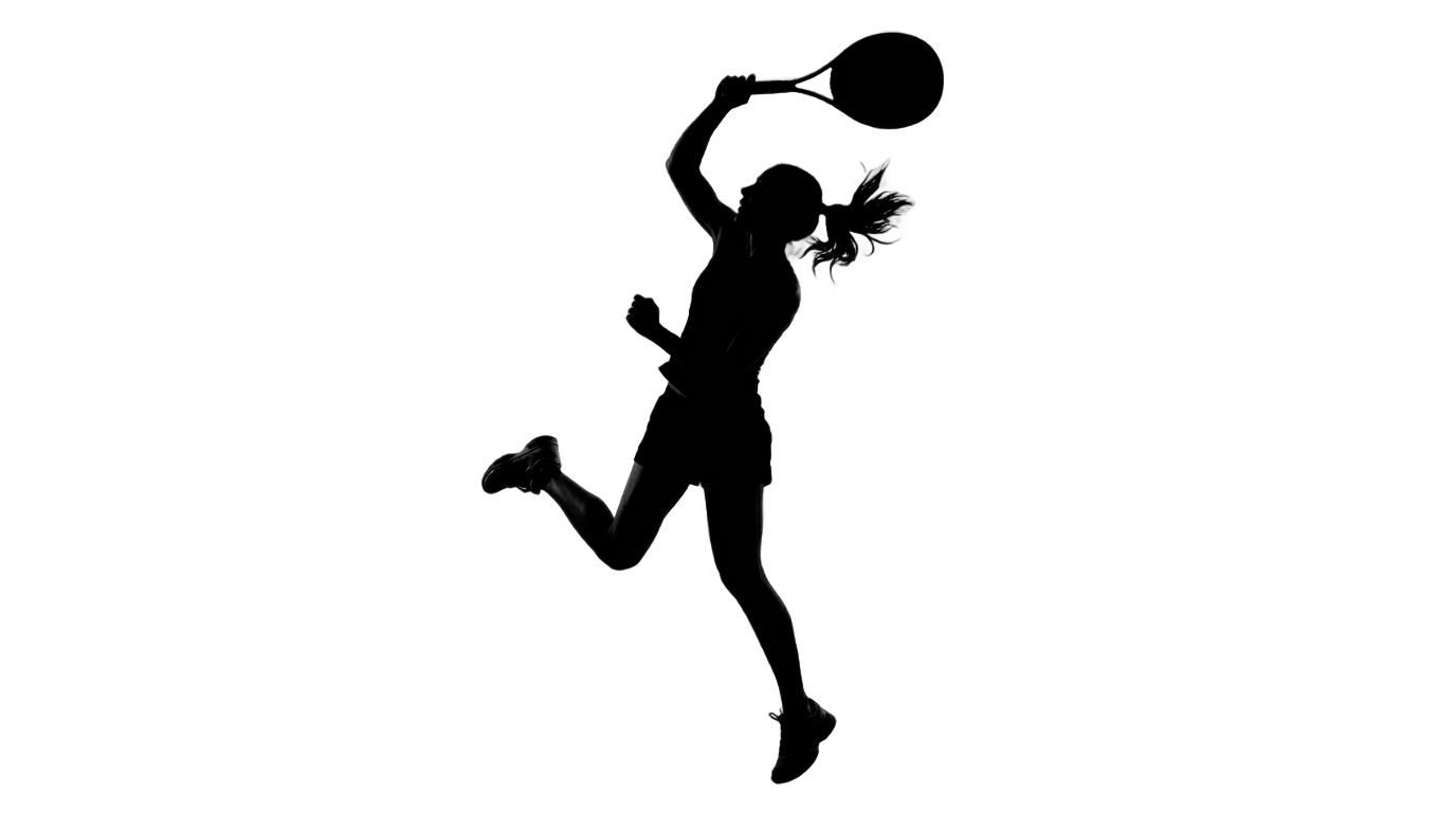 badminton silhouette png PNG transparent background
