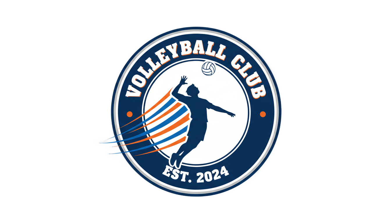 volleyball logo png PNG transparent background