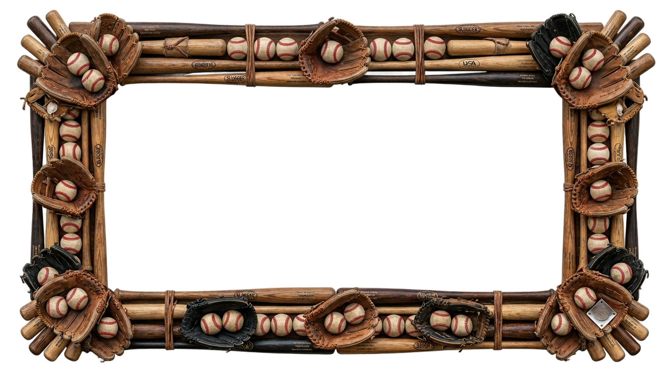 baseball frame png PNG transparent background