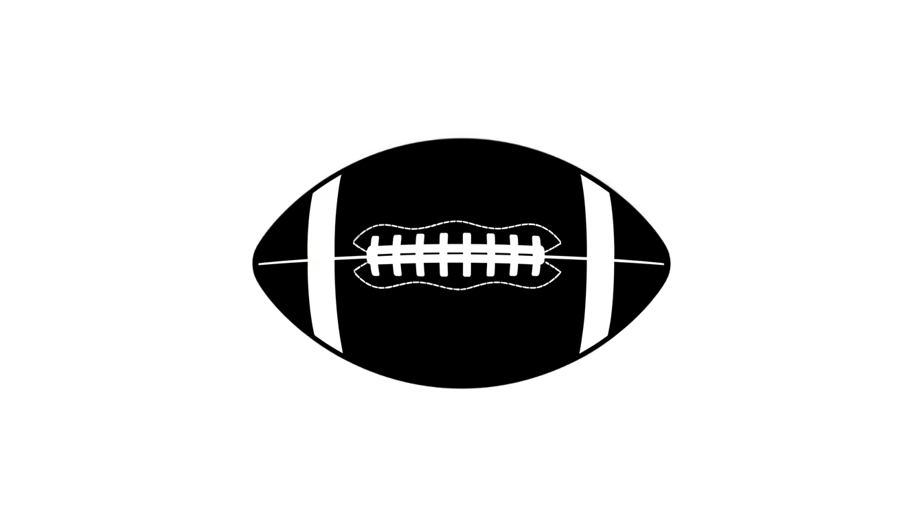 football silhouette png PNG transparent background