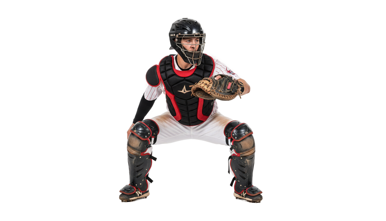 baseball catcher png PNG transparent background