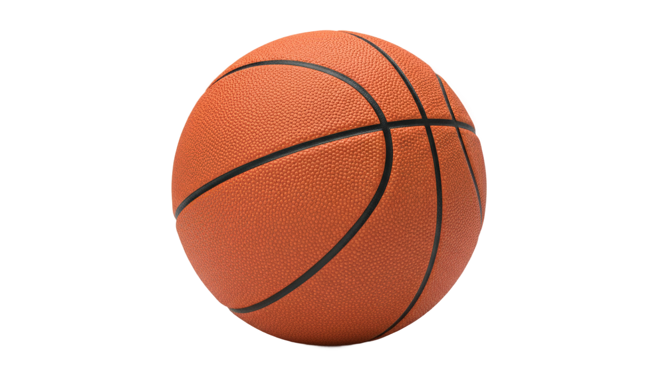 3d basketball png PNG transparent background