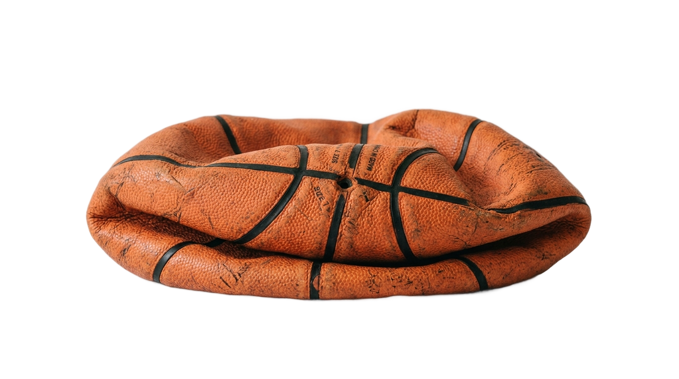 deflated basketball png PNG transparent background