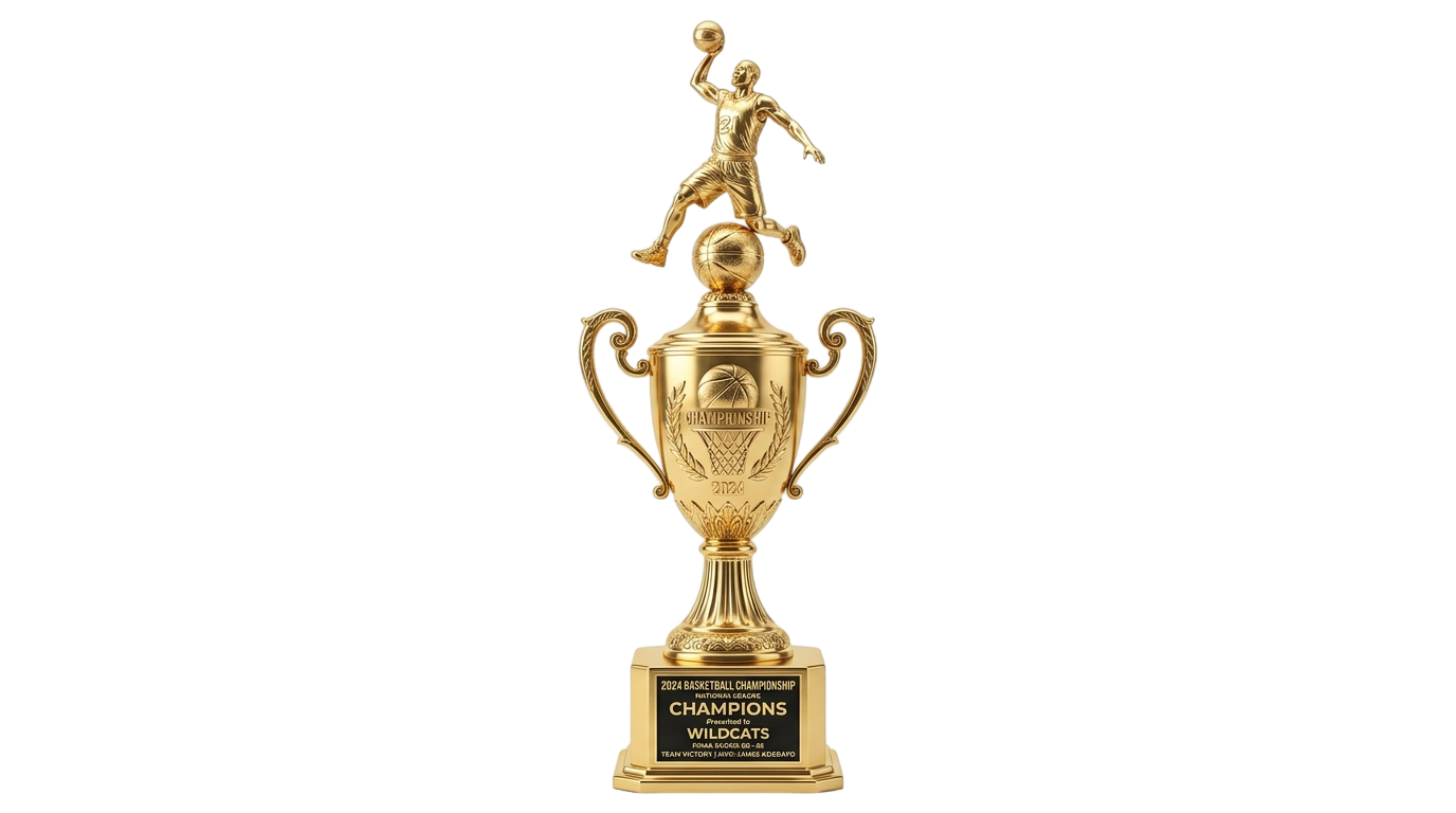 finals mvp trophy png PNG transparent background
