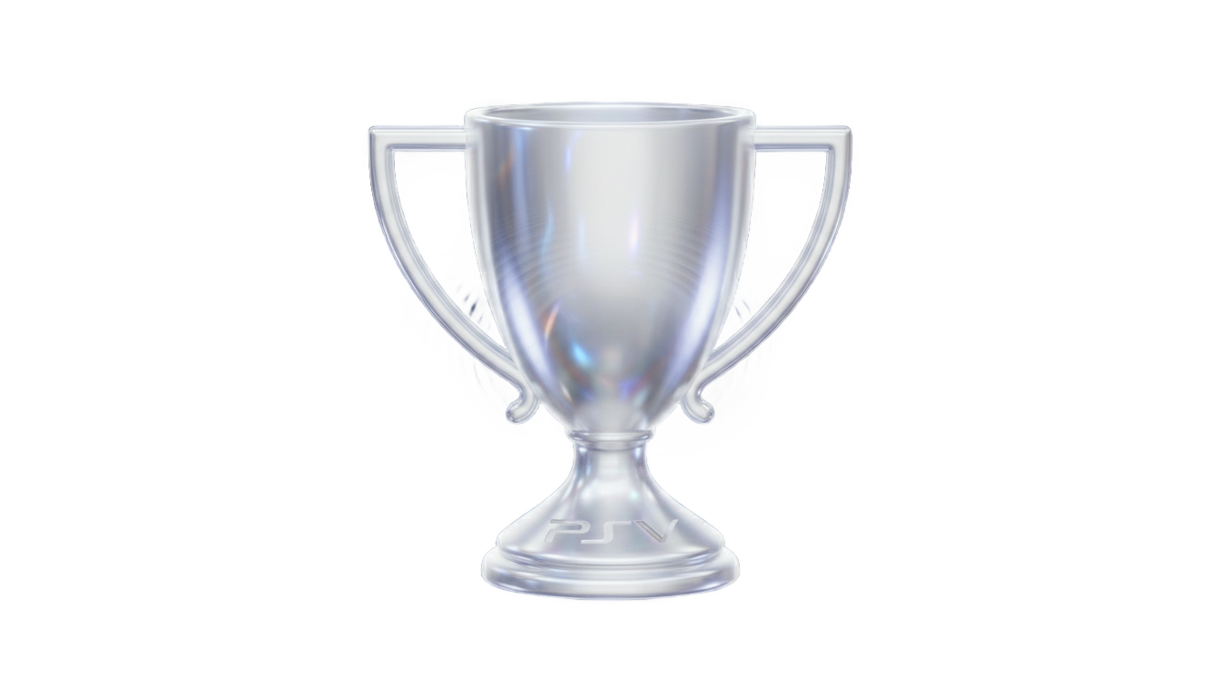 ps5 platinum trophy png PNG transparent background