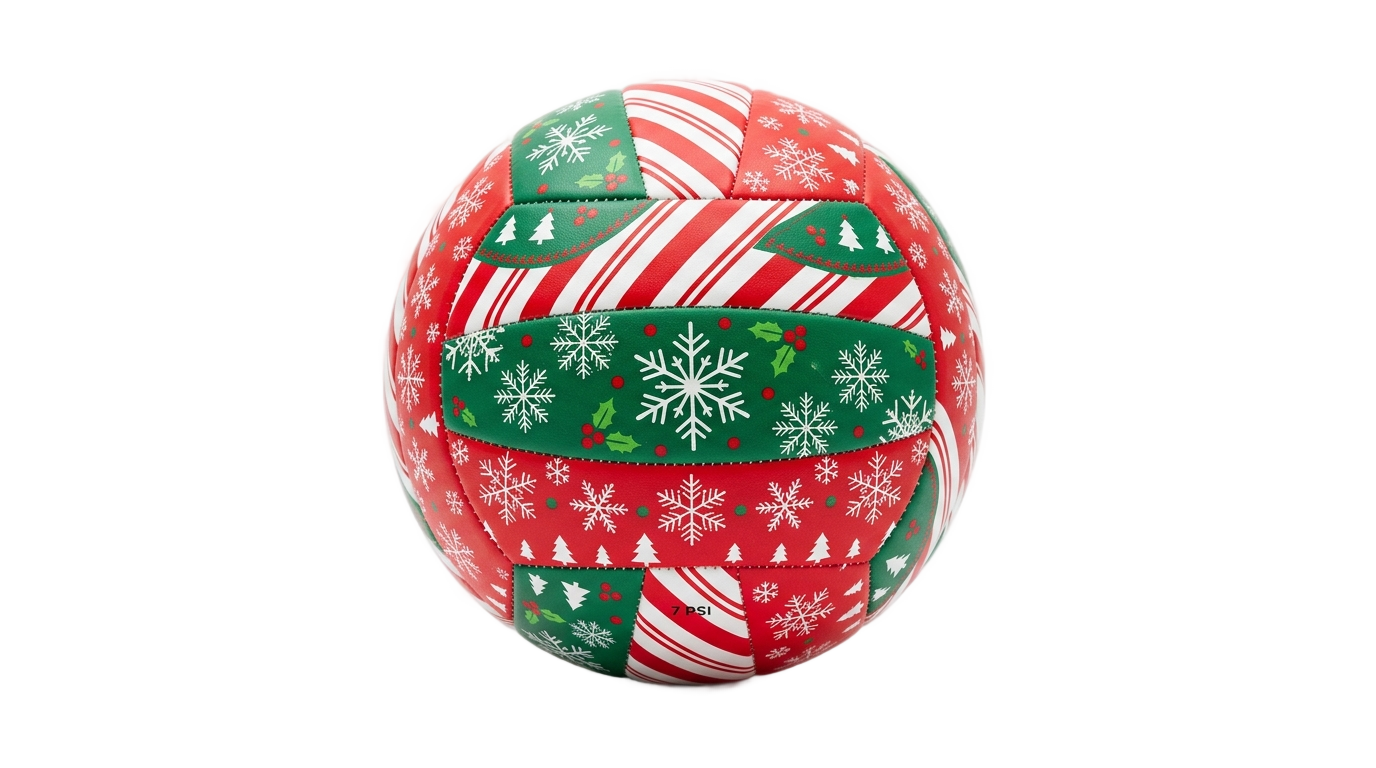 christmas volleyball png PNG transparent background