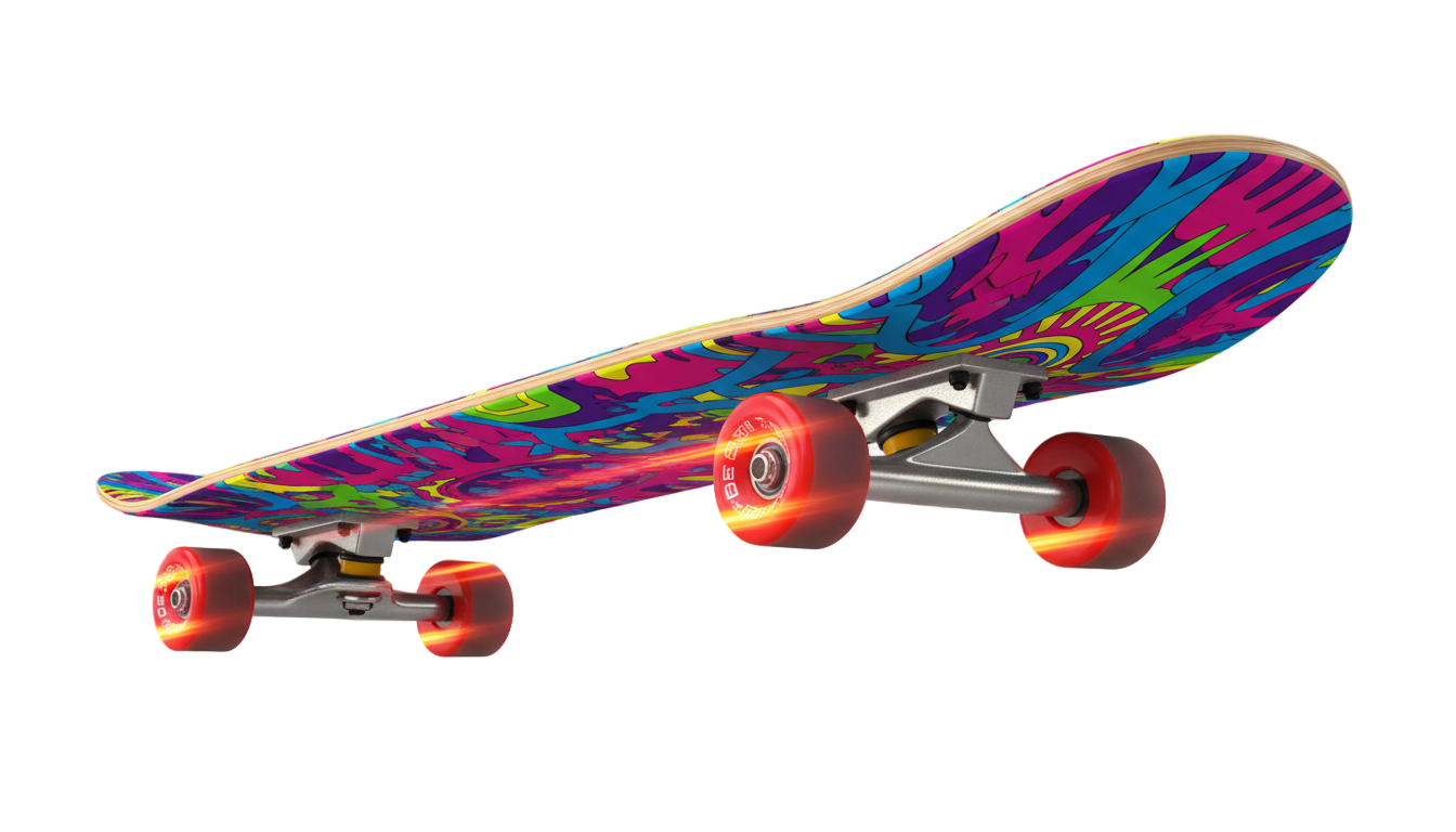 animated skateboard png PNG transparent background