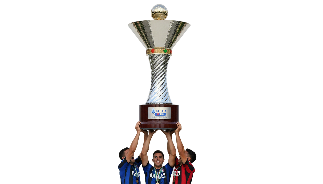 serie a trophy png PNG transparent background