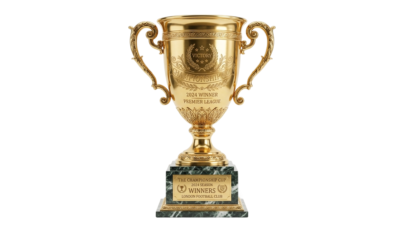 gold cup trophy png PNG transparent background