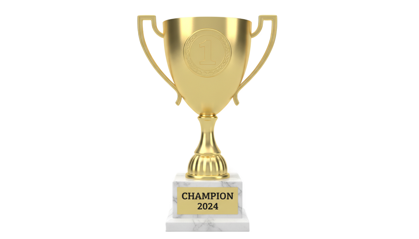 1st place trophy png PNG transparent background