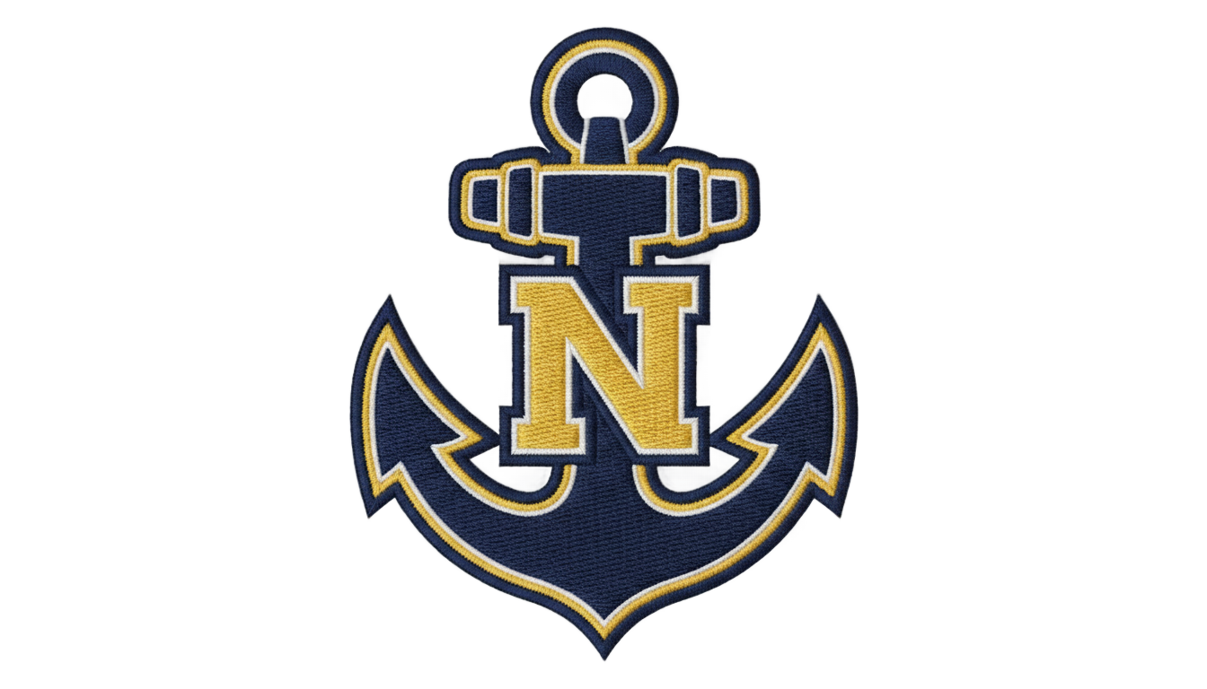 navy football logo png PNG transparent background