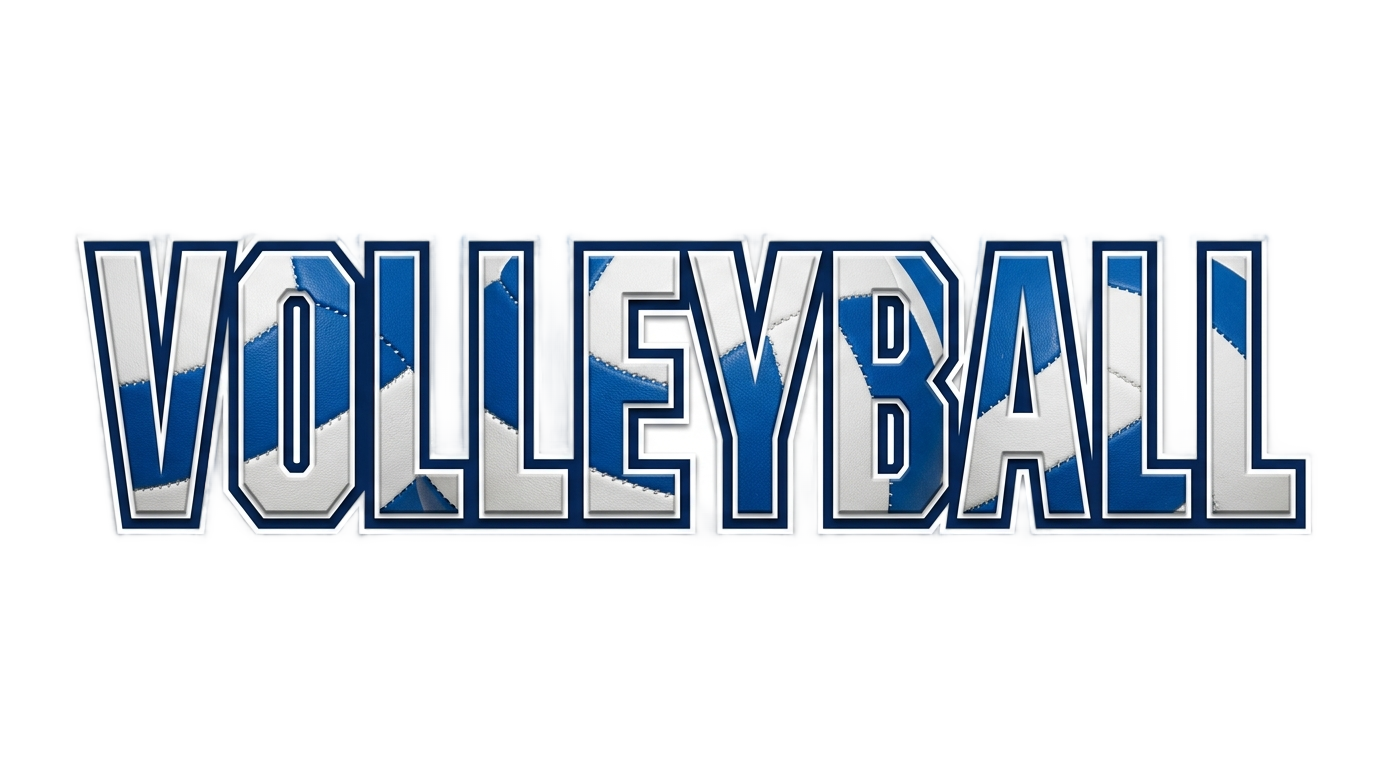 volleyball word png PNG transparent background