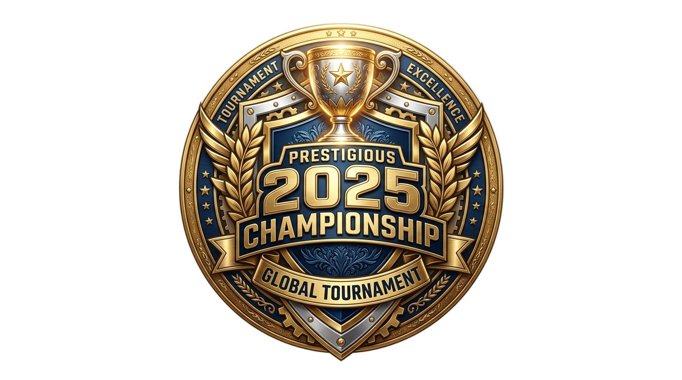 champions trophy 2025 logo png PNG transparent background