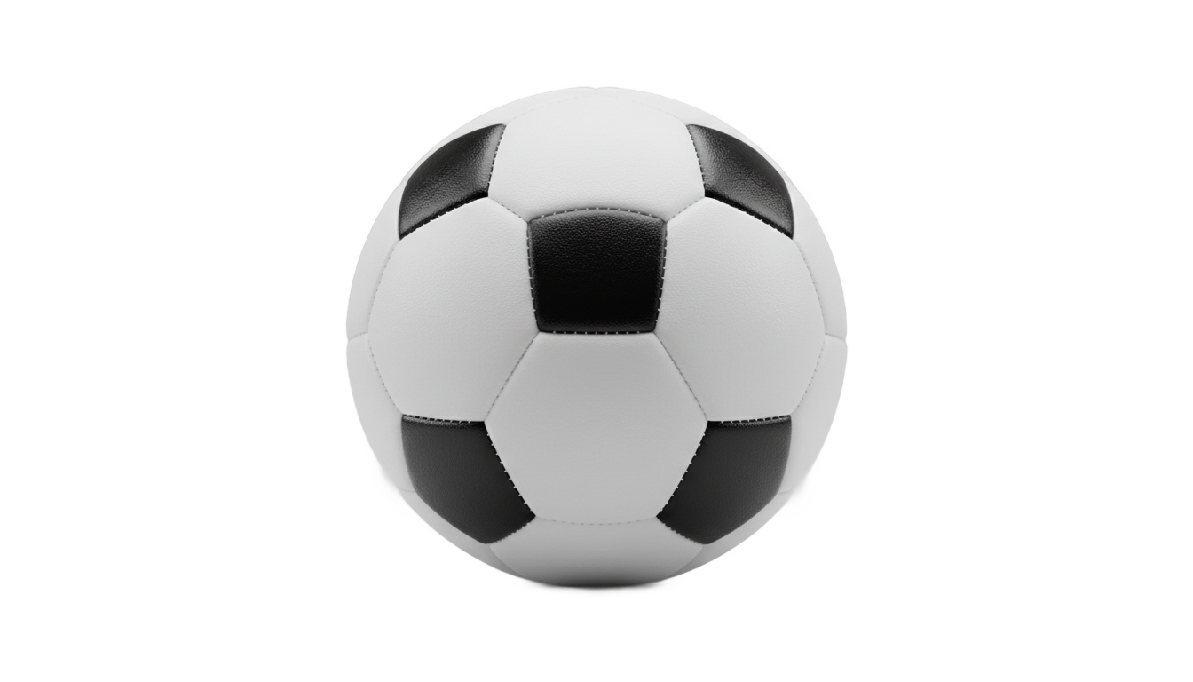 white soccer ball png PNG transparent background