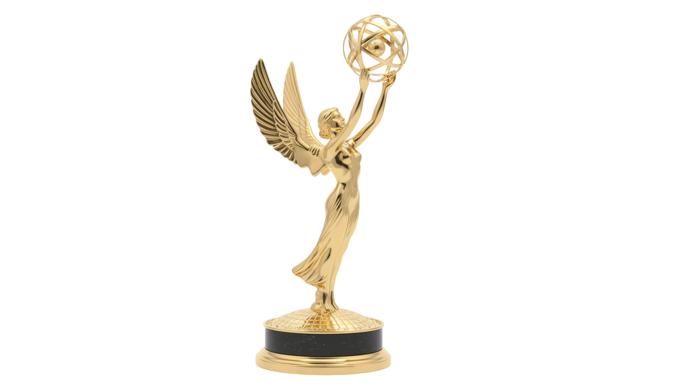 emmy trophy png PNG transparent background