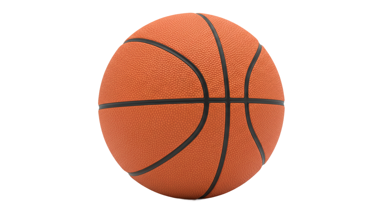 3d basketball png PNG transparent background