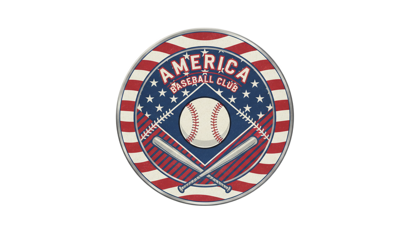 usa baseball logo png PNG transparent background